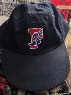 'P' Wing Long Brim Hat